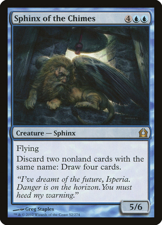 Sphinx of the Chimes 52 (Return to Ravnica)  | Good Games Cannington