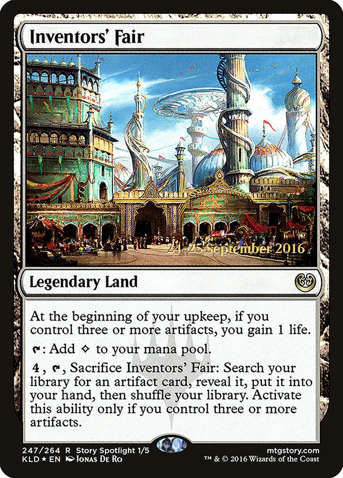 Inventors' Fair [Kaladesh Prerelease Promos] | Good Games Cannington