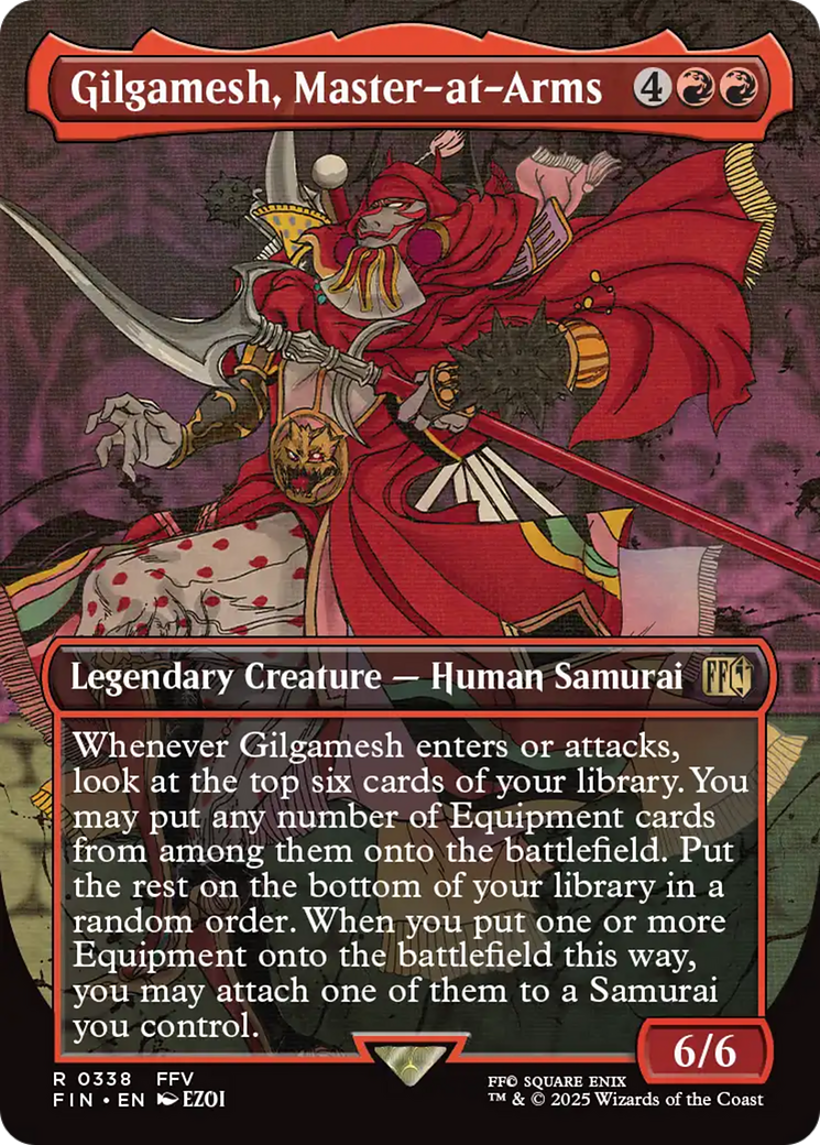 Gilgamesh, Master-at-Arms (Borderless) [FINAL FANTASY] | Good Games Cannington