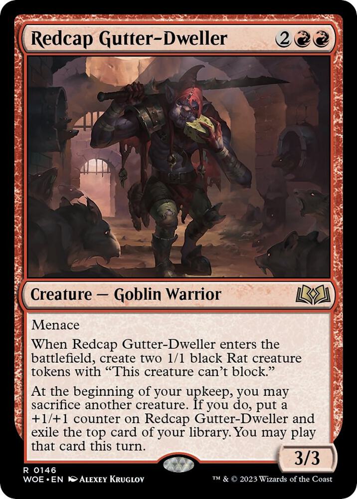 Redcap Gutter Dweller 146 (Wilds of Eldraine)  | Good Games Cannington