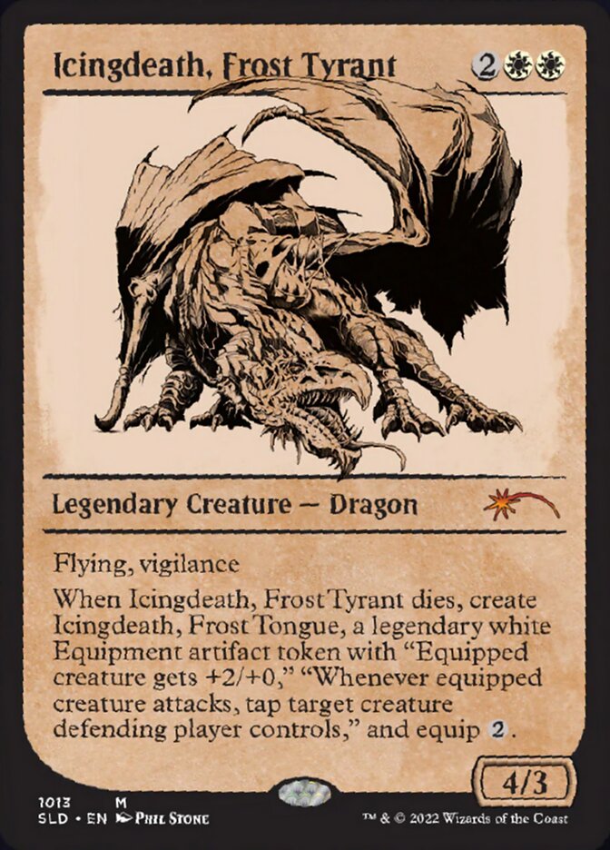 Icingdeath, Frost Tyrant (Showcase) [Secret Lair Drop Series] | Good Games Cannington