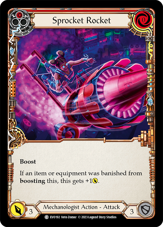 Sprocket Rocket (Red) [EVO192] (Bright Lights) | Good Games Cannington