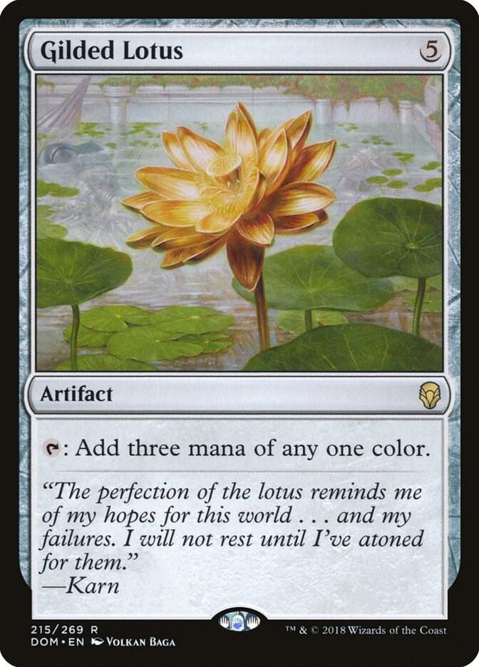 Gilded Lotus 215/269 (Dominaria)  - Foil | Good Games Cannington
