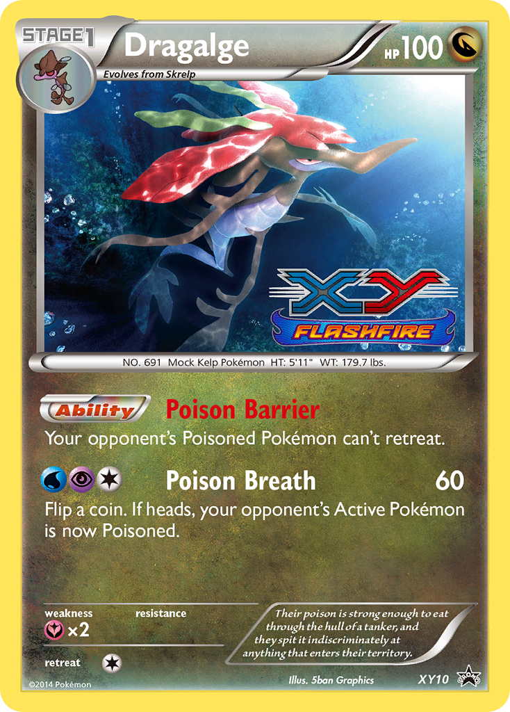Dragalge (XY10) [XY: Black Star Promos] | Good Games Cannington