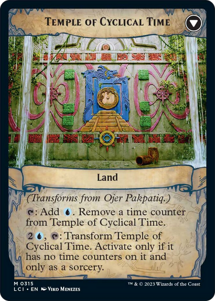 Ojer Pakpatiq, Deepest Epoch // Temple of Cyclical Time (Showcase) [The Lost Caverns of Ixalan] | Good Games Cannington