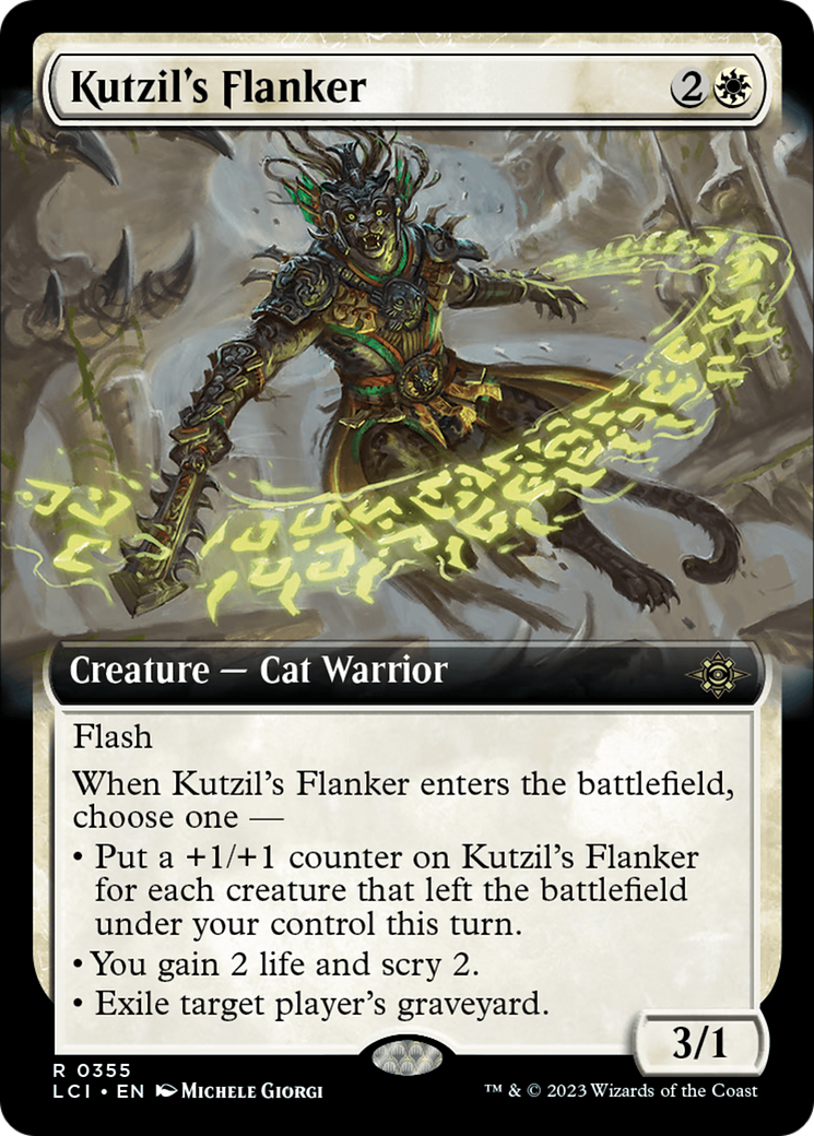 Kutzil's Flanker (Extended Art) [The Lost Caverns of Ixalan] | Good Games Cannington