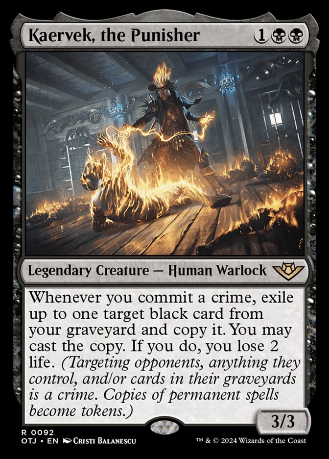 Kaervek, the Punisher 92 (Outlaws of Thunder Junction)  - Foil | Good Games Cannington