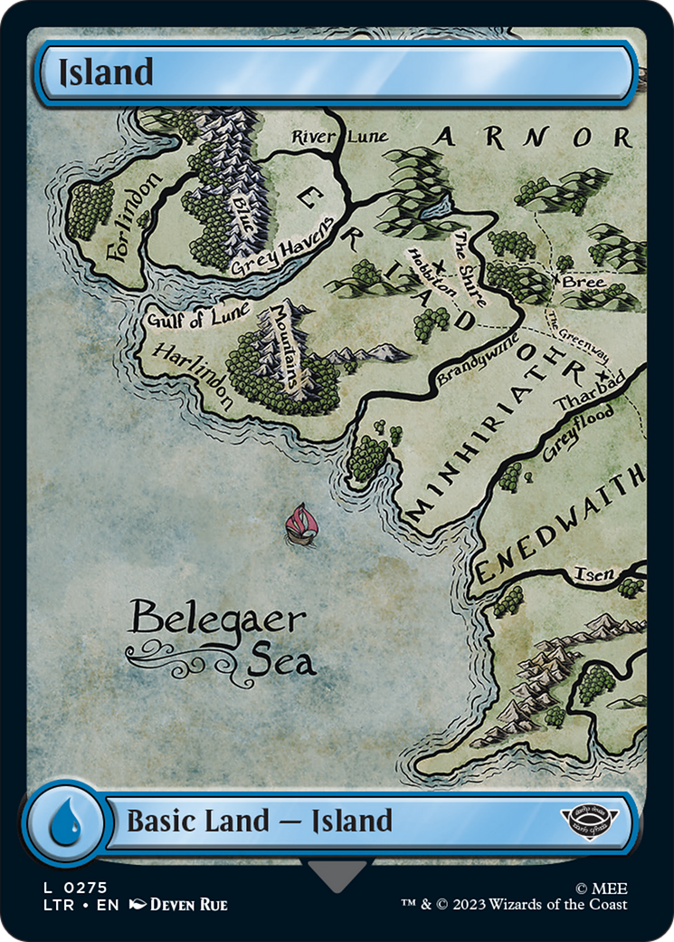 Island (275) [The Lord of the Rings: Tales of Middle-Earth] | Good Games Cannington