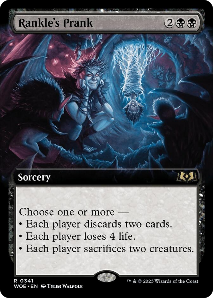 Rankle's Prank (Extended Art) [Wilds of Eldraine] | Good Games Cannington
