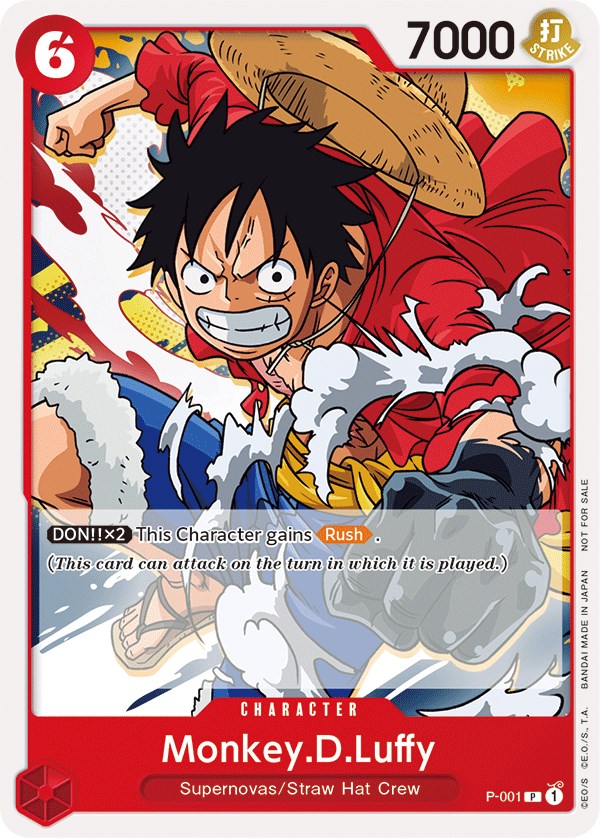 Monkey.D.Luffy (Super Pre-Release) [Participant] [One Piece Promotion Cards] | Good Games Cannington