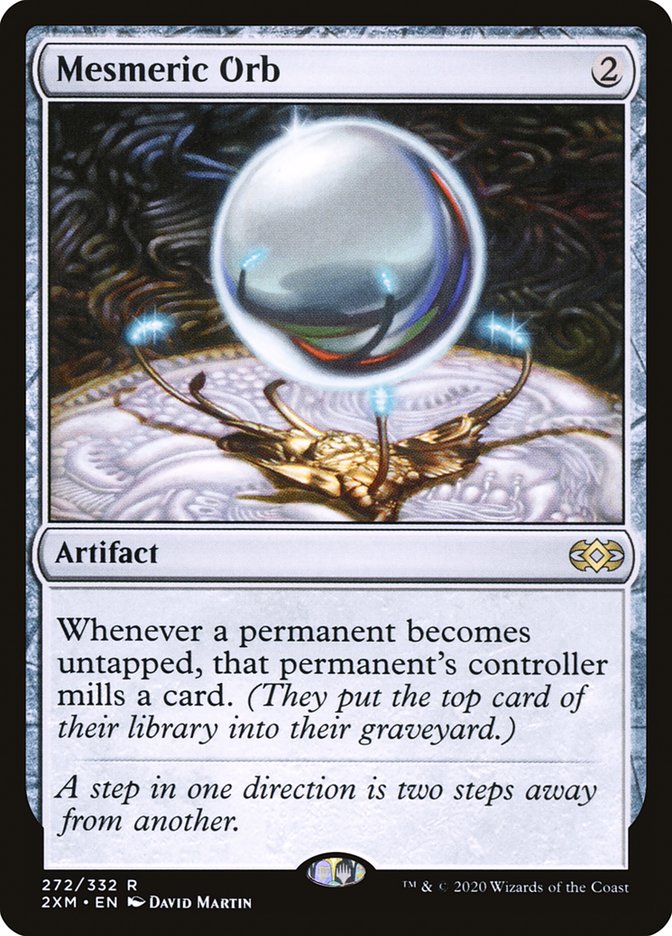 Mesmeric Orb 272/332 (Double Masters)  - Foil | Good Games Cannington