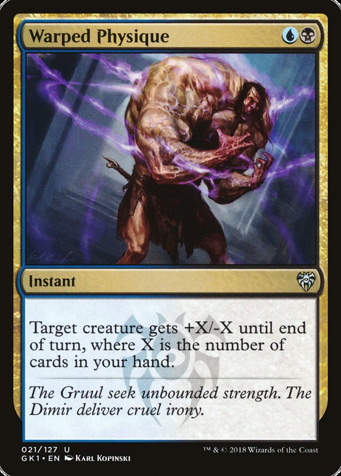 Warped Physique [Guilds of Ravnica Guild Kit] | Good Games Cannington