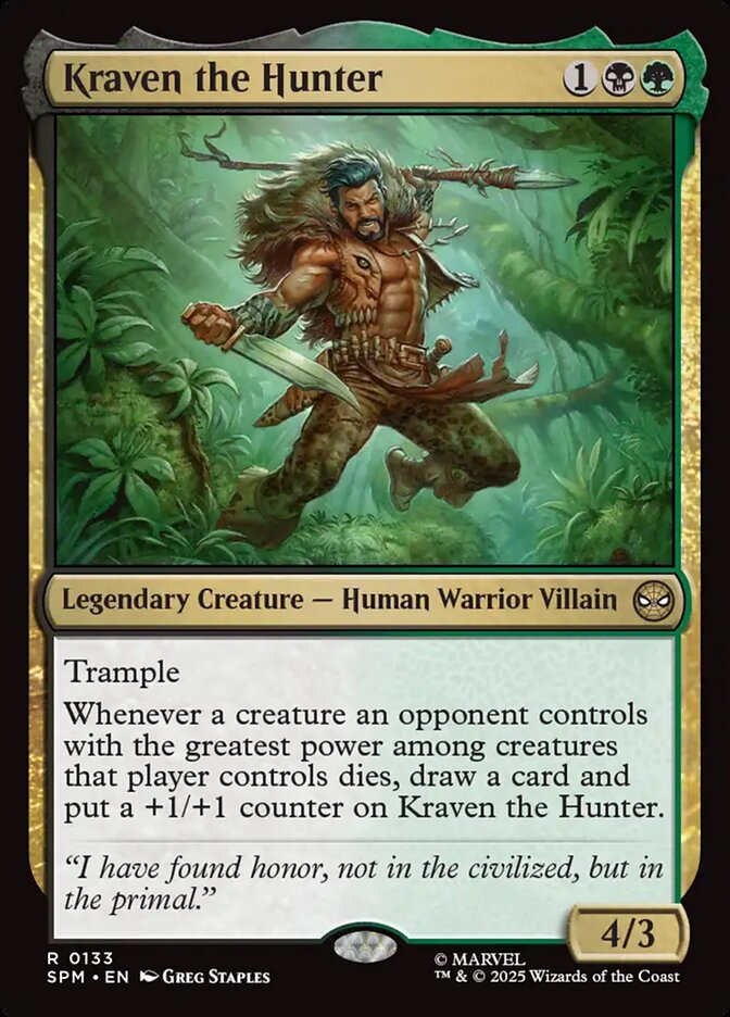 Kraven the Hunter 133 (Marvel's Spider-Man)  | Good Games Cannington