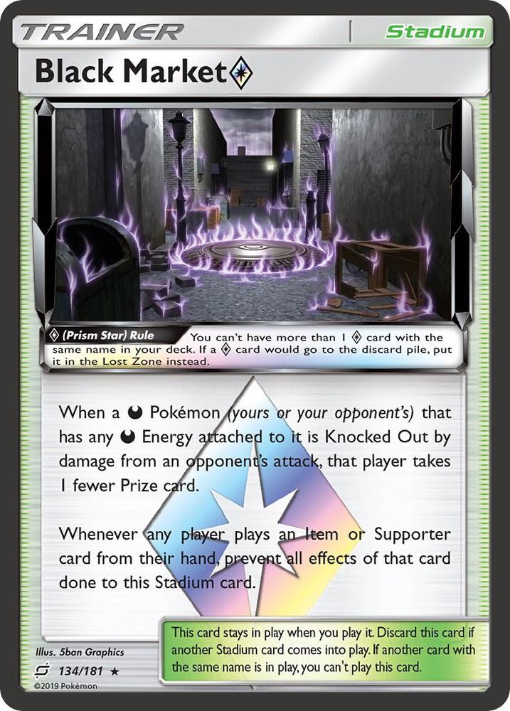Black Market Prism Star (SM - Team Up)  - Holofoil | Good Games Cannington