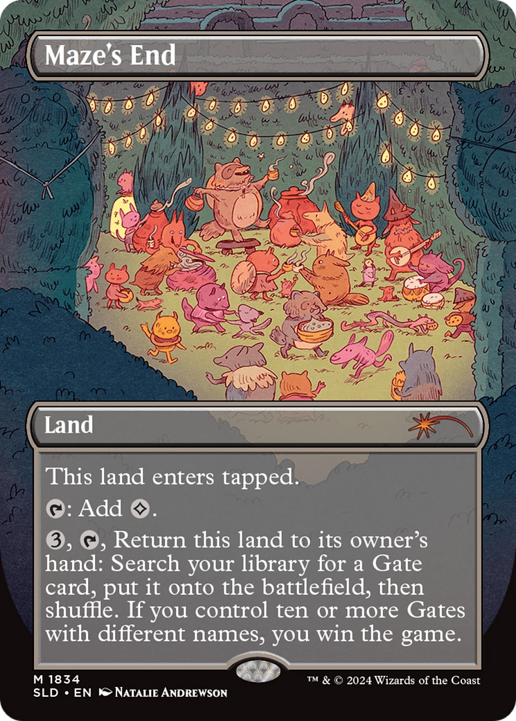 Maze's End (Rainbow Foil) [Secret Lair Drop Series] | Good Games Cannington