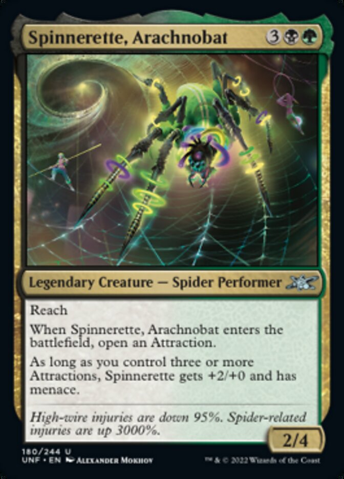 Spinnerette, Arachnobat [Unfinity] | Good Games Cannington