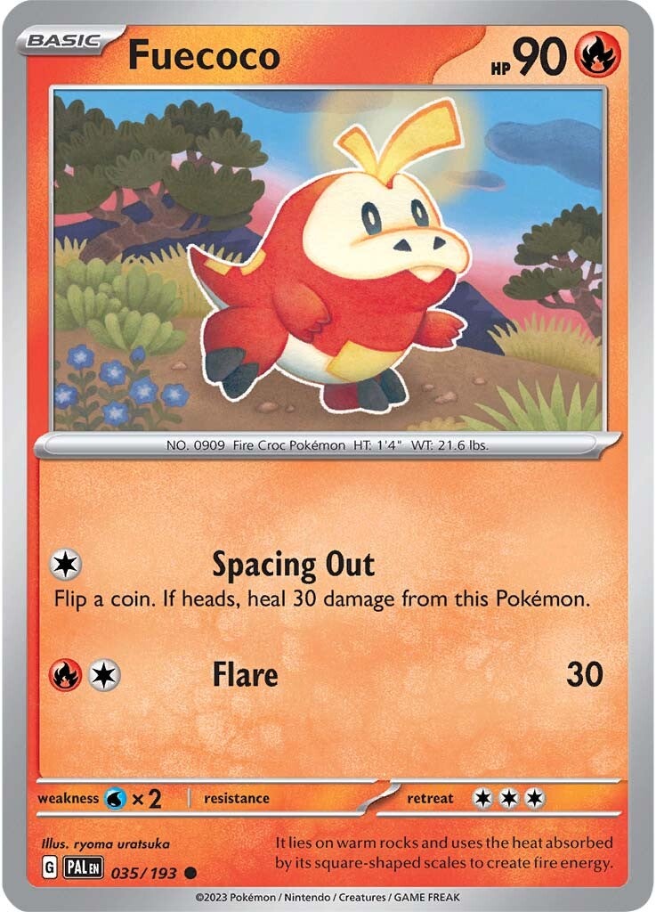 Fuecoco (035/193) [Scarlet & Violet: Paldea Evolved] | Good Games Cannington