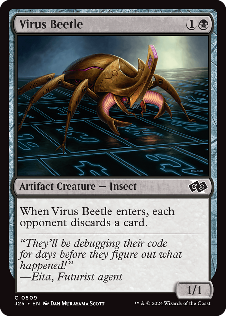 Virus Beetle [Foundations Jumpstart] | Good Games Cannington