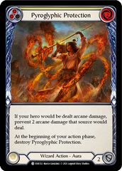 Pyroglyphic Protection (Yellow) [EVR132] (Everfest)  1st Edition Normal | Good Games Cannington