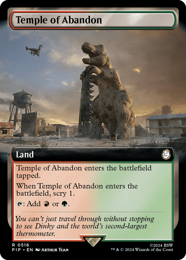 Temple of Abandon (Extended Art) [Fallout] | Good Games Cannington