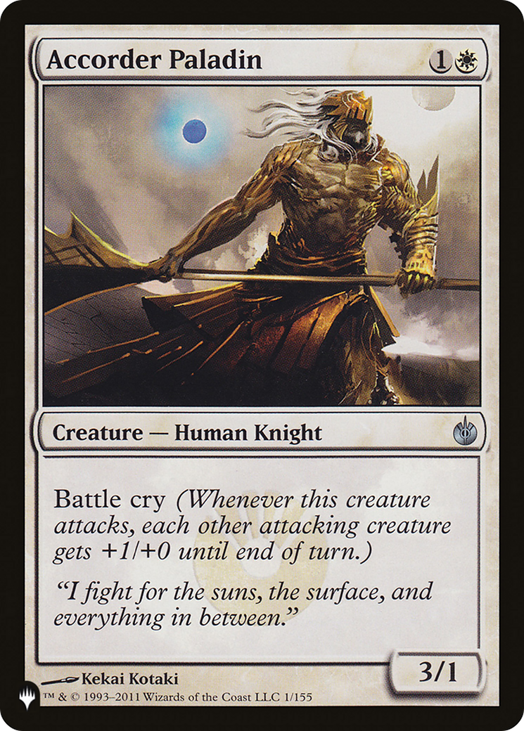 Accorder Paladin [The List] | Good Games Cannington