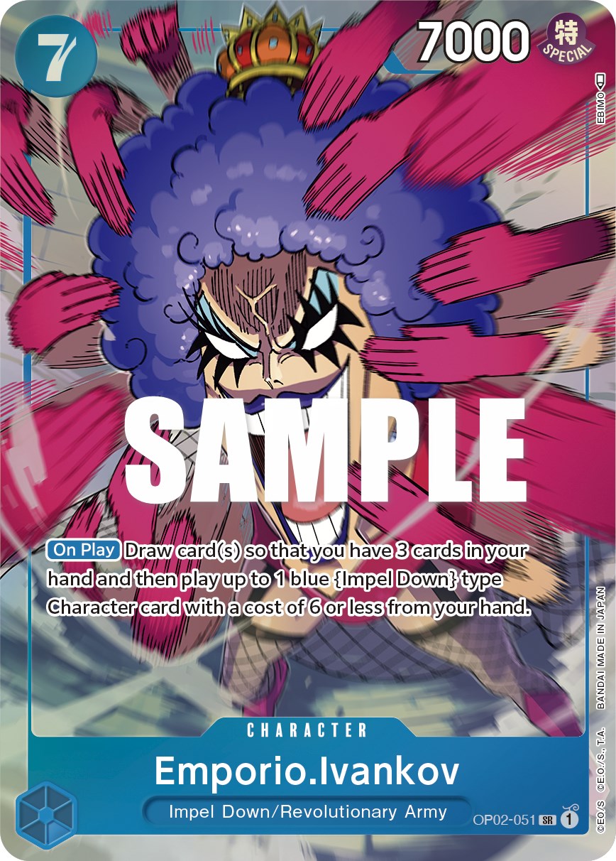 Emporio.Ivankov (Alternate Art) [Paramount War] | Good Games Cannington