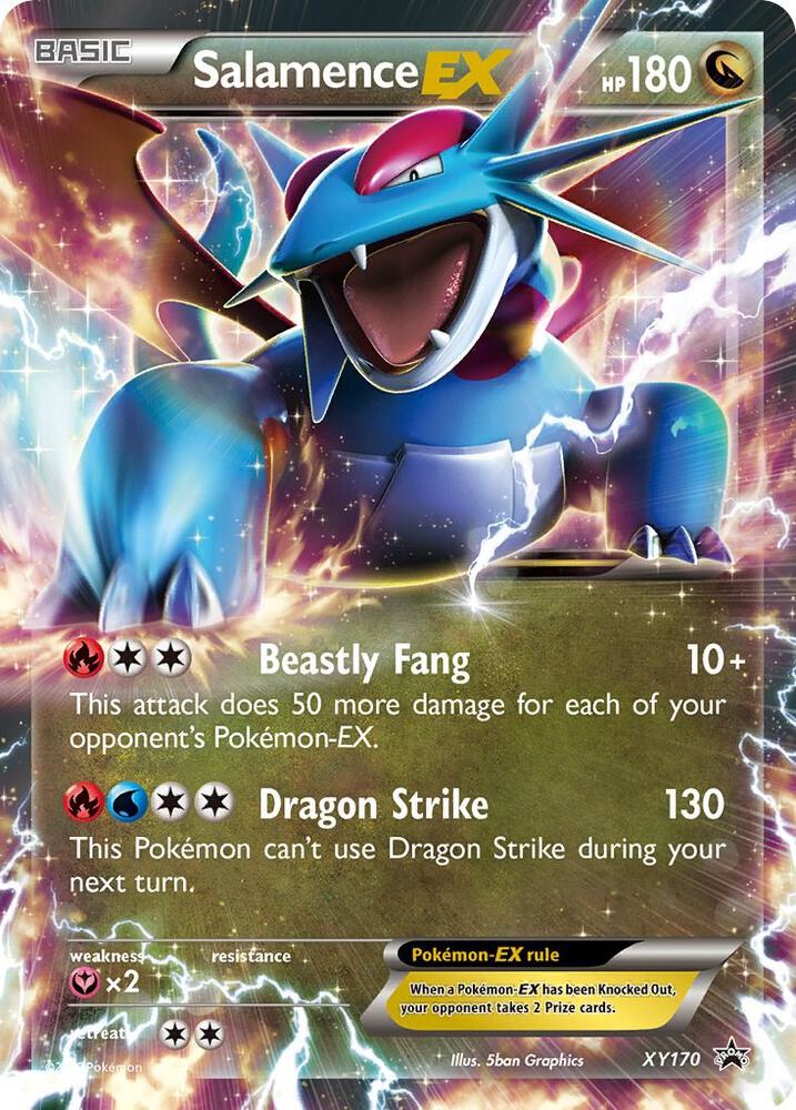 Salamence EX XY170 XY170 (XY Promos)  - Holofoil | Good Games Cannington