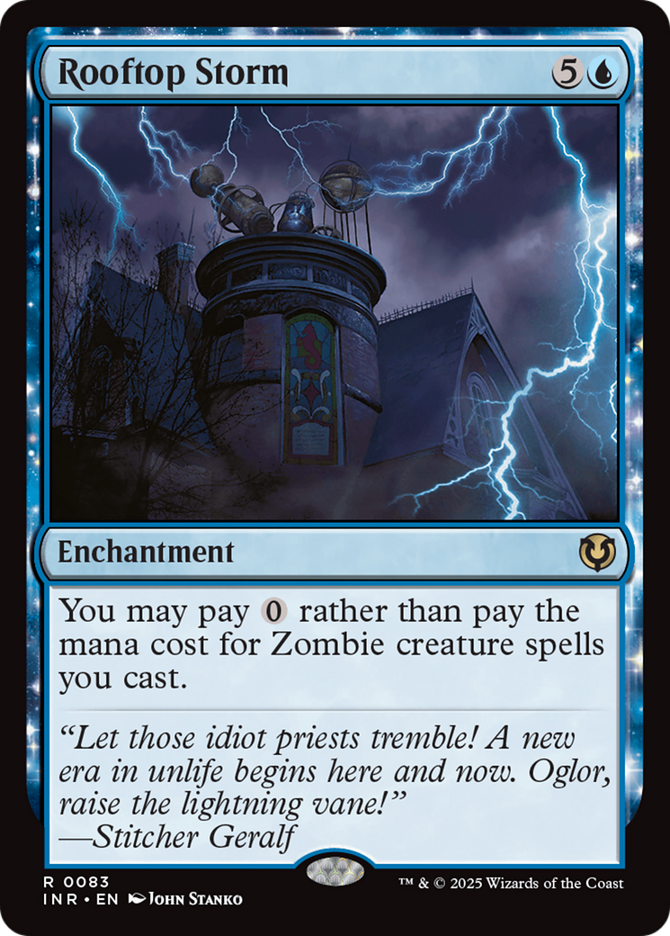 Rooftop Storm [Innistrad Remastered] | Good Games Cannington