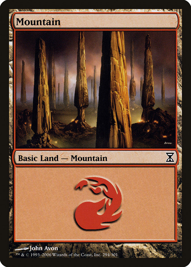 Mountain (294) [Time Spiral] | Good Games Cannington