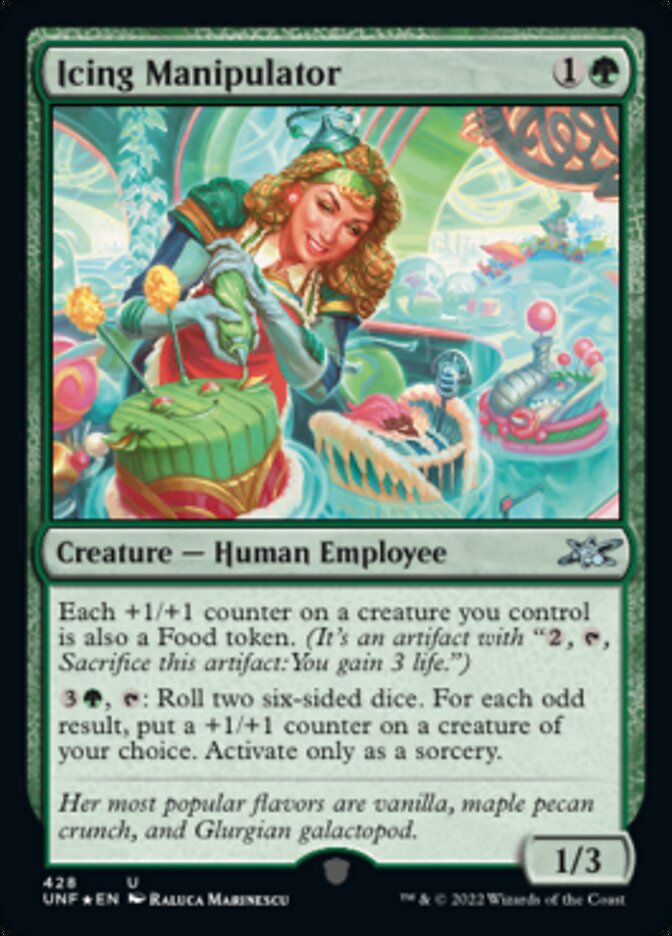 Icing Manipulator (Galaxy Foil) [Unfinity] | Good Games Cannington