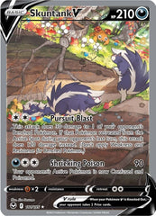 Skuntank V (181/195) [Sword & Shield: Silver Tempest] | Good Games Cannington