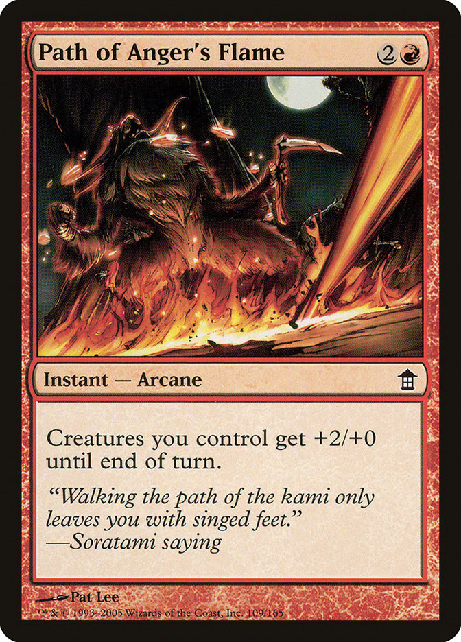 Path of Anger's Flame [Saviors of Kamigawa] | Good Games Cannington
