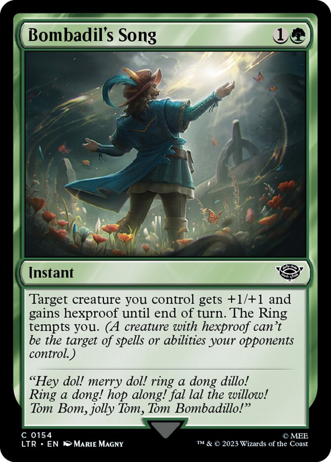 Bombadil's Song 154 (Universes Beyond: The Lord of the Rings: Tales of Middle-earth)  - Foil | Good Games Cannington
