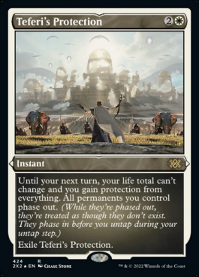 Teferi's Protection (Foil Etched) [Double Masters 2022] | Good Games Cannington