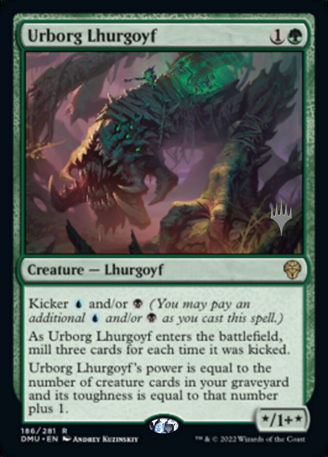Urborg Lhurgoyf (Promo Pack) [Dominaria United Promos] | Good Games Cannington