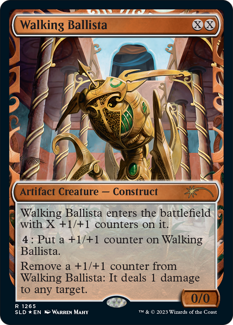 Walking Ballista (1265) (Halo Foil) [Secret Lair Drop Series] | Good Games Cannington