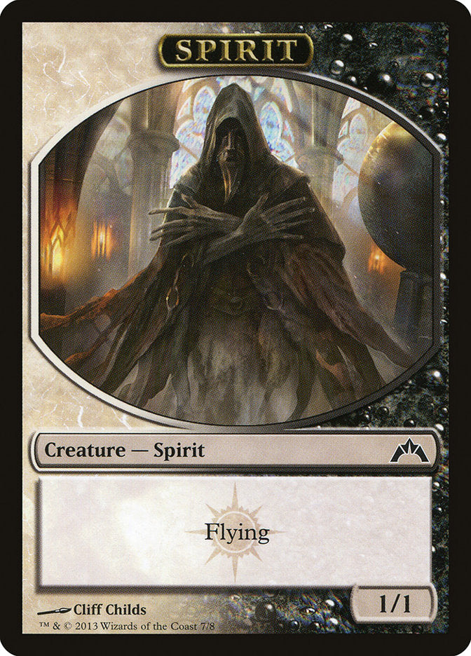 Spirit Token [Gatecrash Tokens] | Good Games Cannington