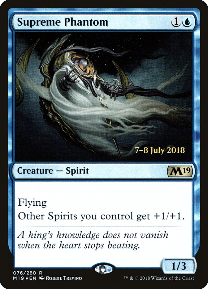 Supreme Phantom [Core Set 2019 Prerelease Promos] | Good Games Cannington