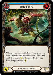 Bare Fangs (Blue) [EVR010] (Everfest)  1st Edition Normal | Good Games Cannington