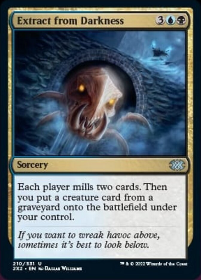 Extract from Darkness [Double Masters 2022] | Good Games Cannington