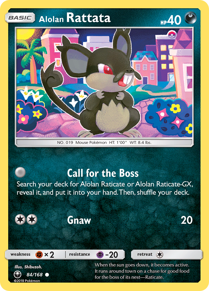 Alolan Rattata (84/168) [Sun & Moon: Celestial Storm] | Good Games Cannington