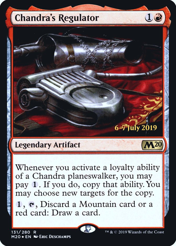 Chandra's Regulator [Core Set 2020 Prerelease Promos] | Good Games Cannington