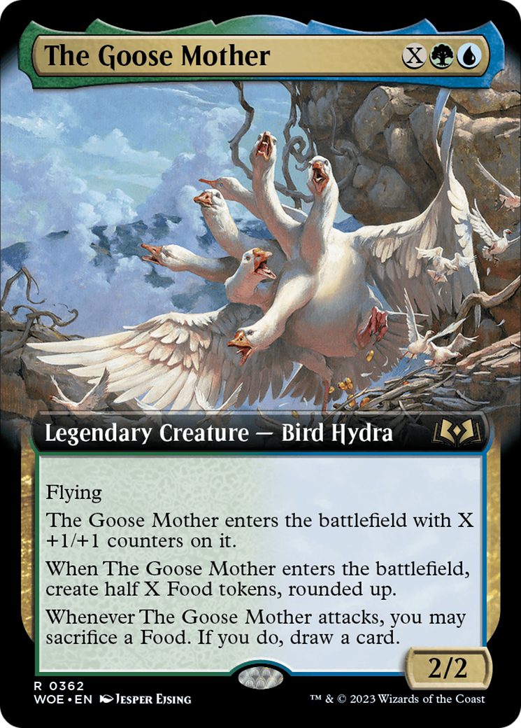 The Goose Mother (Extended Art) [Wilds of Eldraine] | Good Games Cannington