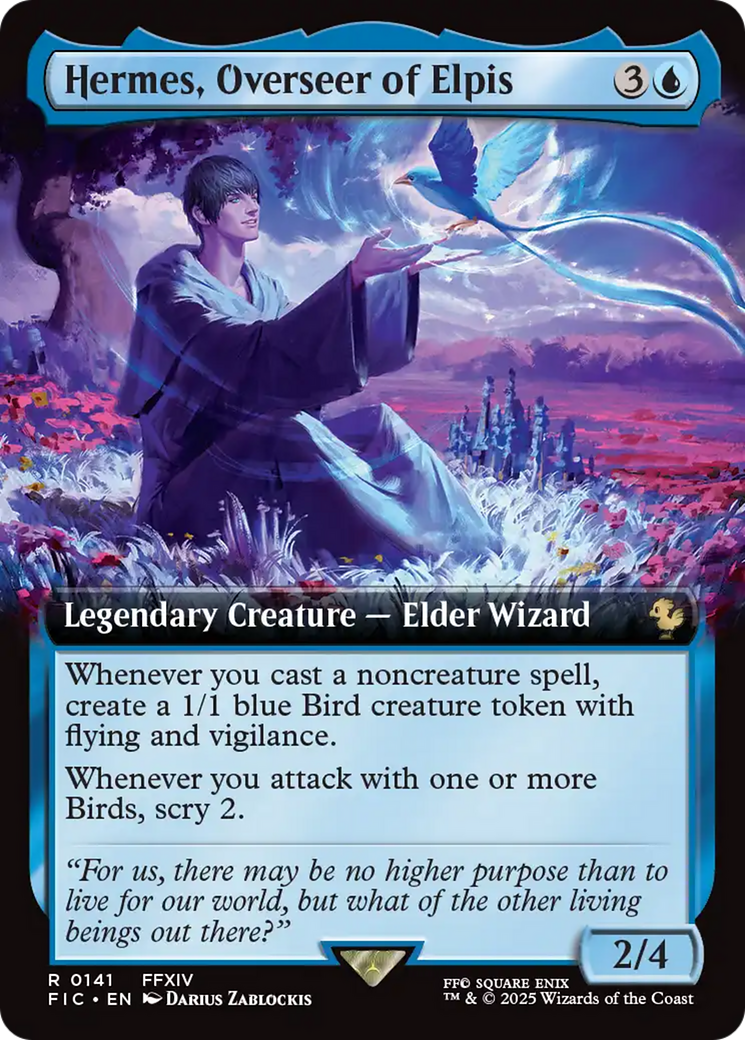 Hermes, Overseer of Elpis (Extended Art) [FINAL FANTASY Commander] | Good Games Cannington