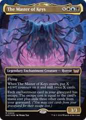 The Master of Keys (Borderless) [Duskmourn: House of Horror Commander] | Good Games Cannington