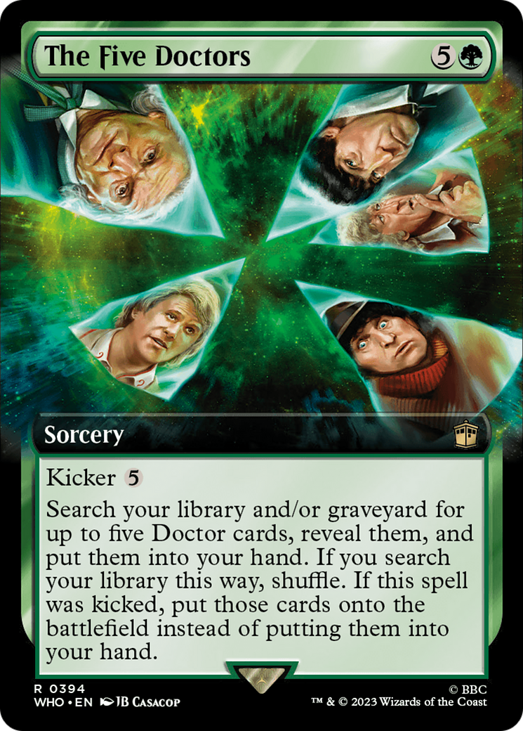 The Five Doctors (Extended Art) [Doctor Who] | Good Games Cannington