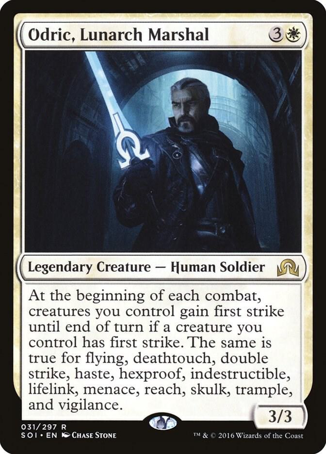 Odric Lunarch Marshal 31/297 (Shadows over Innistrad)  | Good Games Cannington