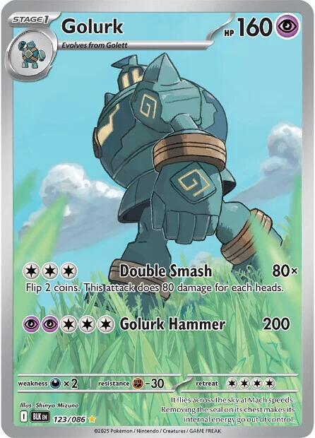 Golurk 123 086 123/086 (SV: Black Bolt)  - Holofoil | Good Games Cannington