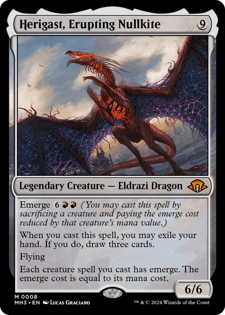 Herigast, Erupting Nullkite [Modern Horizons 3] | Good Games Cannington