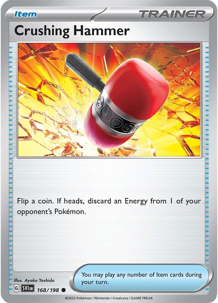 Crushing Hammer (168/198) [Scarlet & Violet: Base Set] | Good Games Cannington
